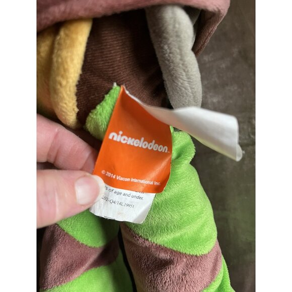 Nickelodeon Teenage Mutant Ninja Turtles Plush Doll Toy Raphael Large 24” - Picture 5 of 16